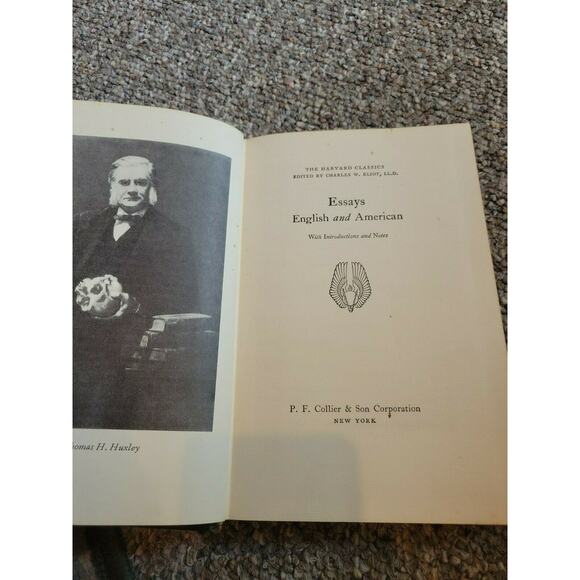 The Harvard Classics Thackeray, Newman, Ruskin, Huxley, Thoreau, and others 1938 - Picture 6 of 11